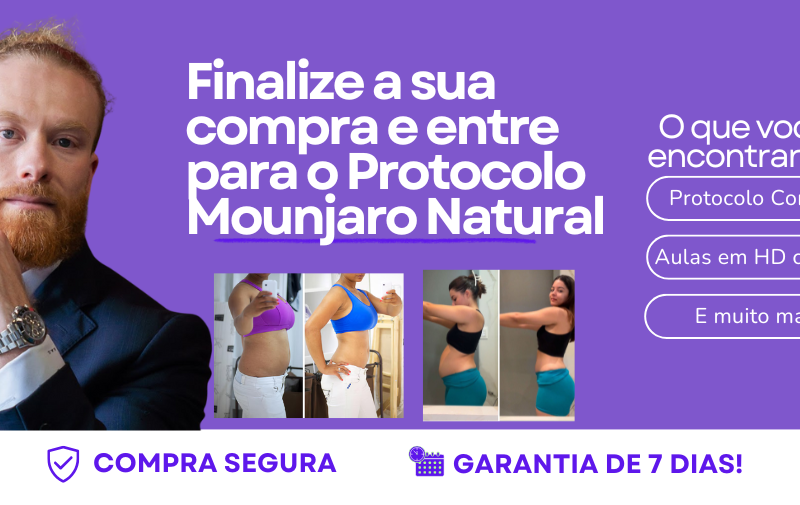 Consultoria rege On-line de 6 meses Mounjaro Natural