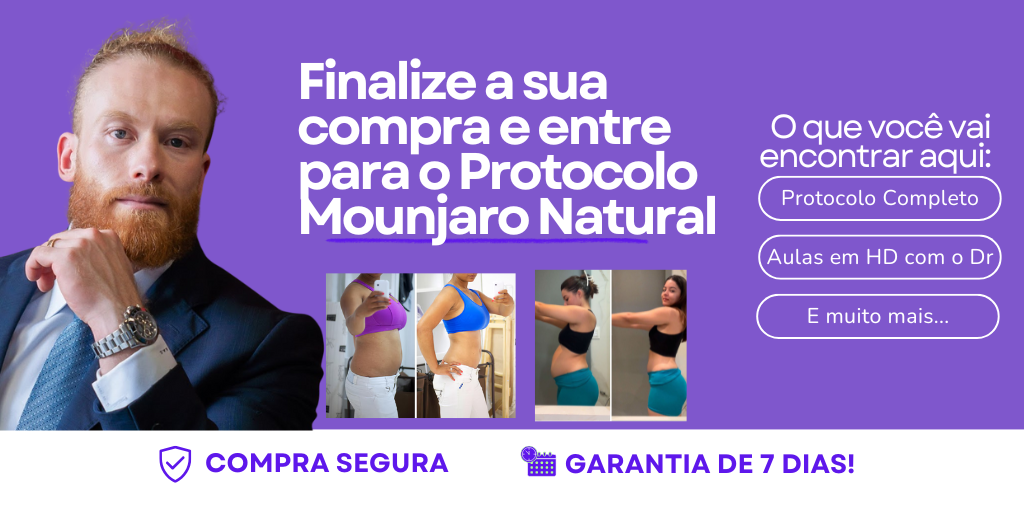 Consultoria rege On-line de 6 meses Mounjaro Natural